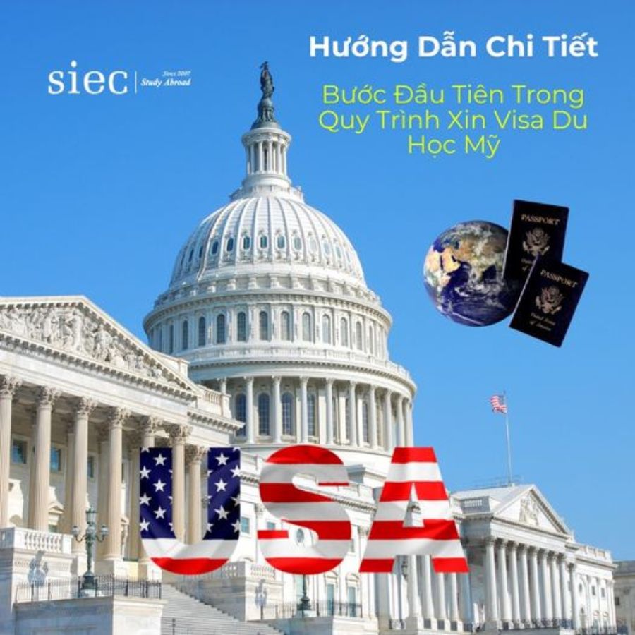 Bước đầu tiên trong quy trình xin visa du học Mỹ