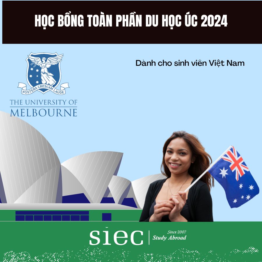 Học Bổng Du Học Úc 2024