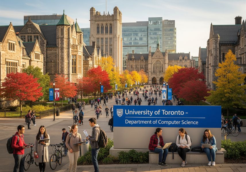 Khuôn viên Đại học Toronto – trường đào tạo ngành IT hàng đầu tại Canada