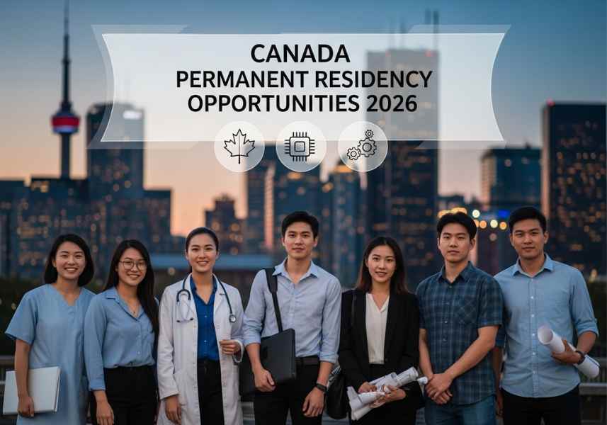 Sinh viên các ngành nghề Y tế, IT, Kỹ thuật đang có cơ hội định cư Canada rộng mở trong năm 2026.