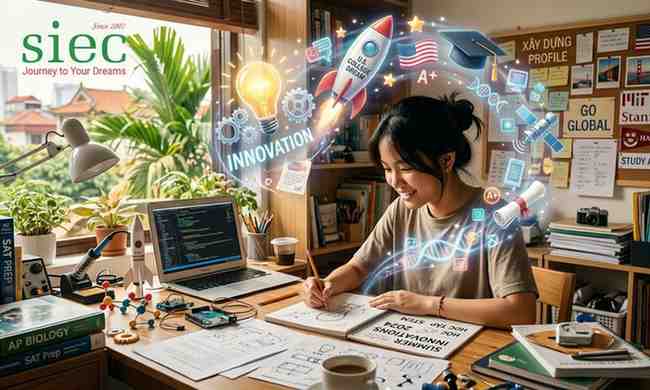 Chiến lược hack hồ sơ du học Mỹ chuyên sâu năm 2026