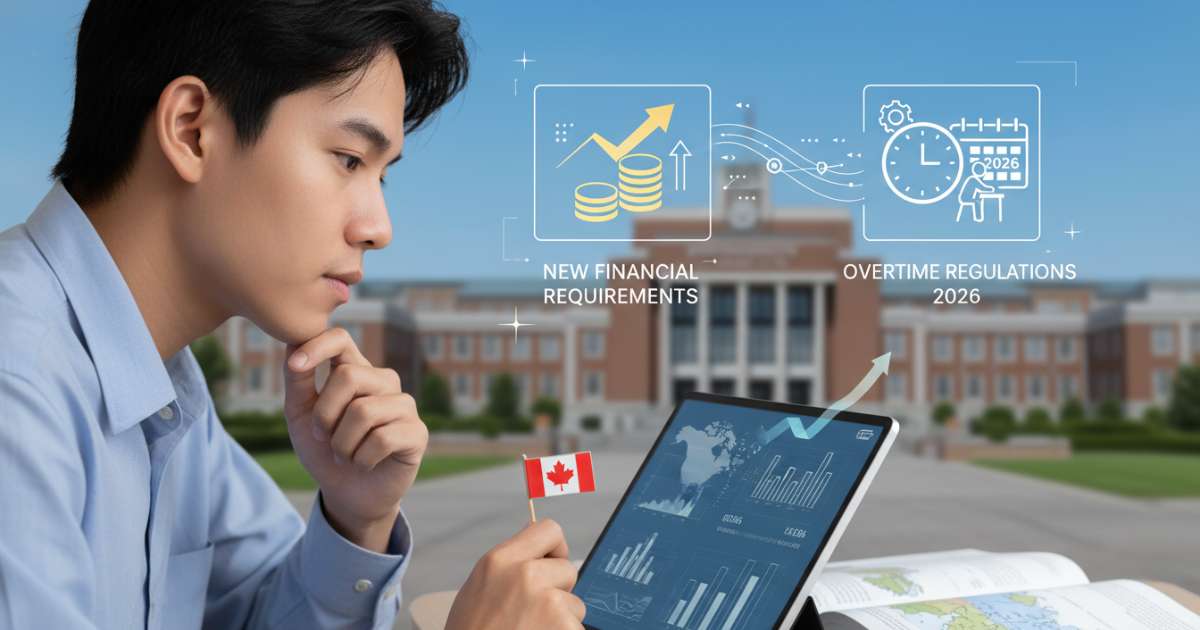 3. Cập nhật yêu cầu tài chính mới và quy định làm thêm 2026