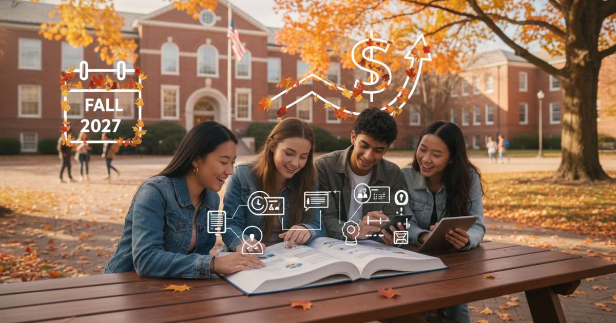 Bí quyết săn học bổng Fall 2027 cho học sinh du học mỹ high school