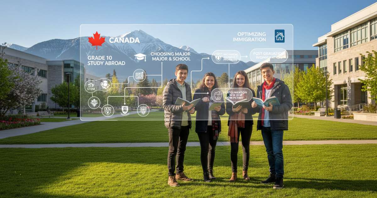 Cách chọn ngành và trường khi du học canada lớp 10 để tối ưu cơ hội định cư