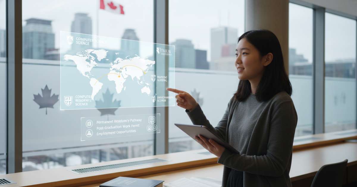 Cách chọn ngành và trường khi du học canada lớp 12 để định cư bền vững