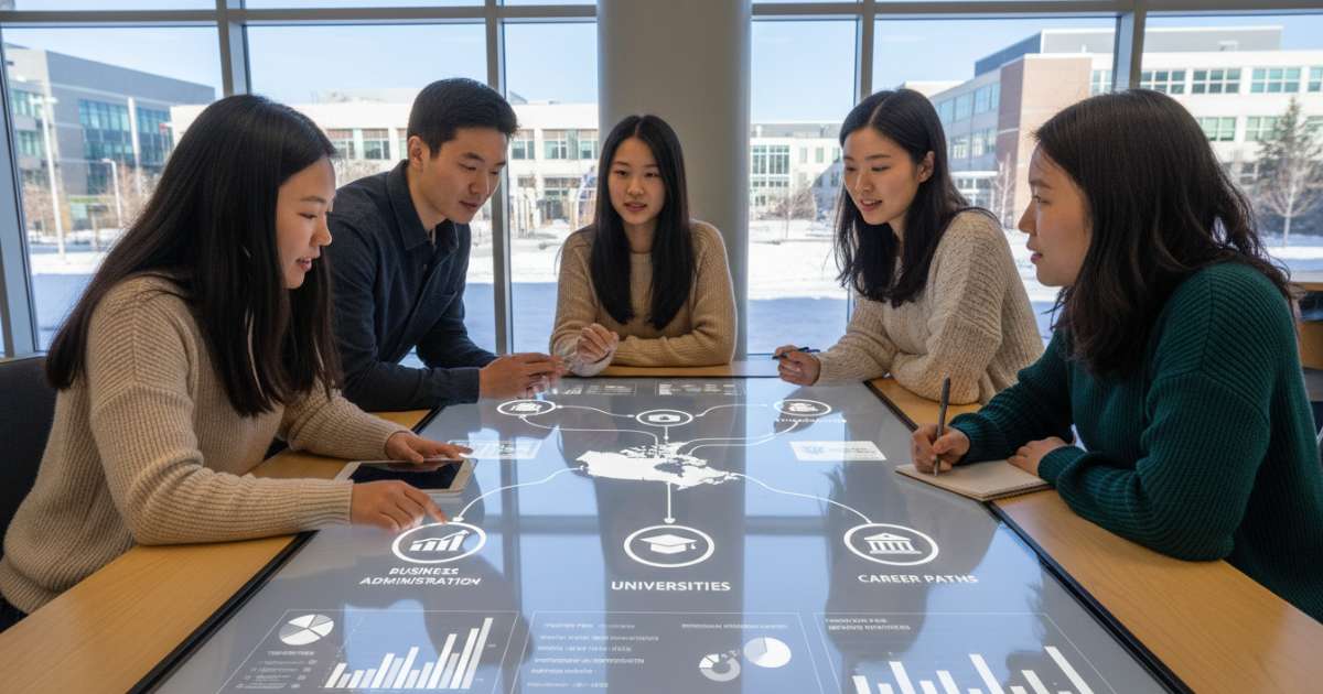 Cách chọn ngành và trường khi du học Canada ngành quản trị kinh doanh