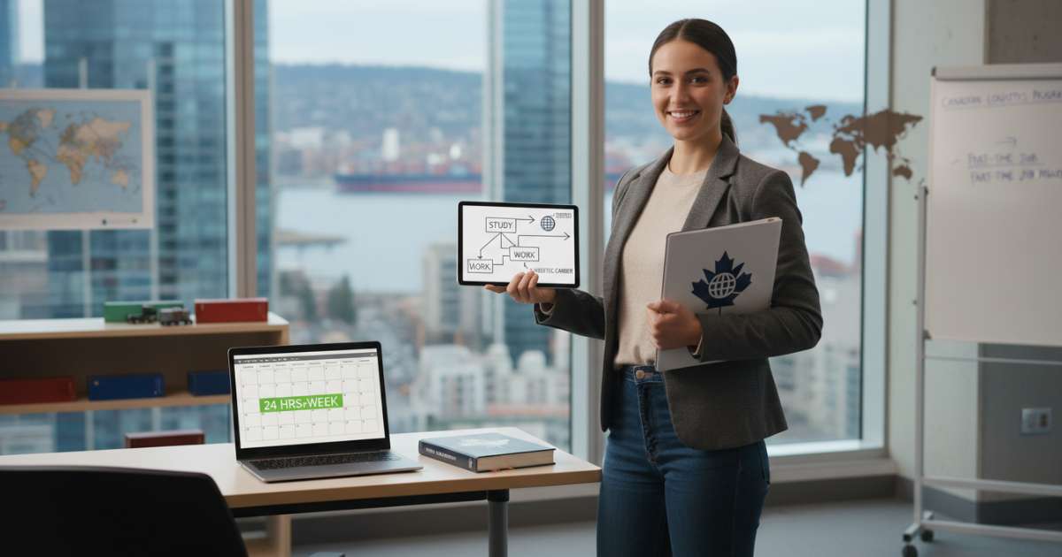 Chính sách làm thêm 24 giờ mỗi tuần khi du học canada ngành logistics