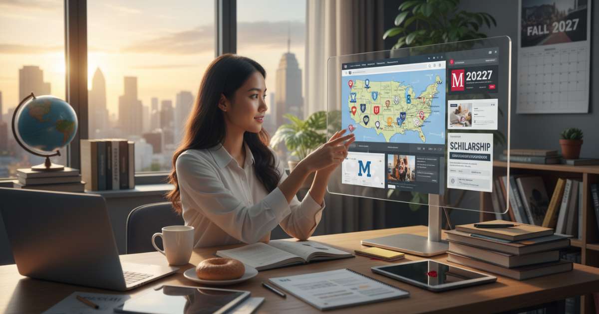 Chọn trường và săn học bổng du học mỹ ngành marketing kỳ Fall 2027