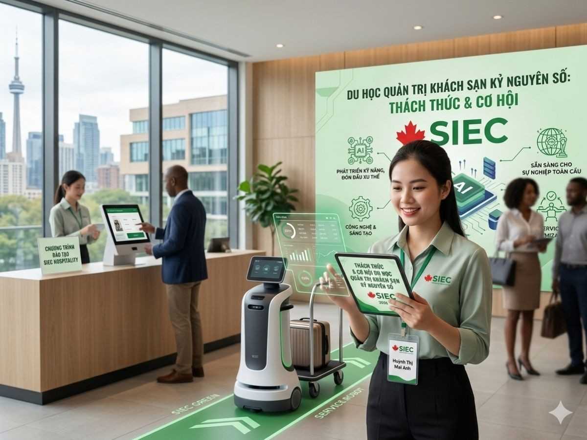Thách thức và cơ hội của việc du học ngành quản trị khách sạn trong kỷ nguyên số