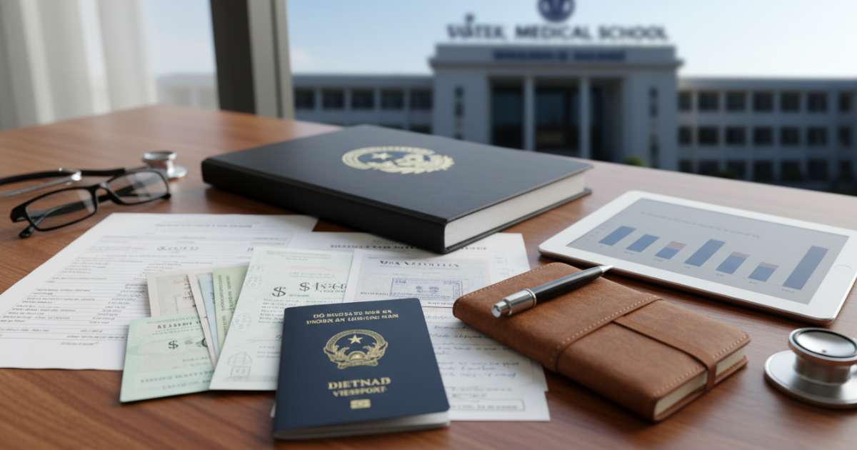 Hồ sơ tài chính và kinh nghiệm phỏng vấn visa du học mỹ ngành y