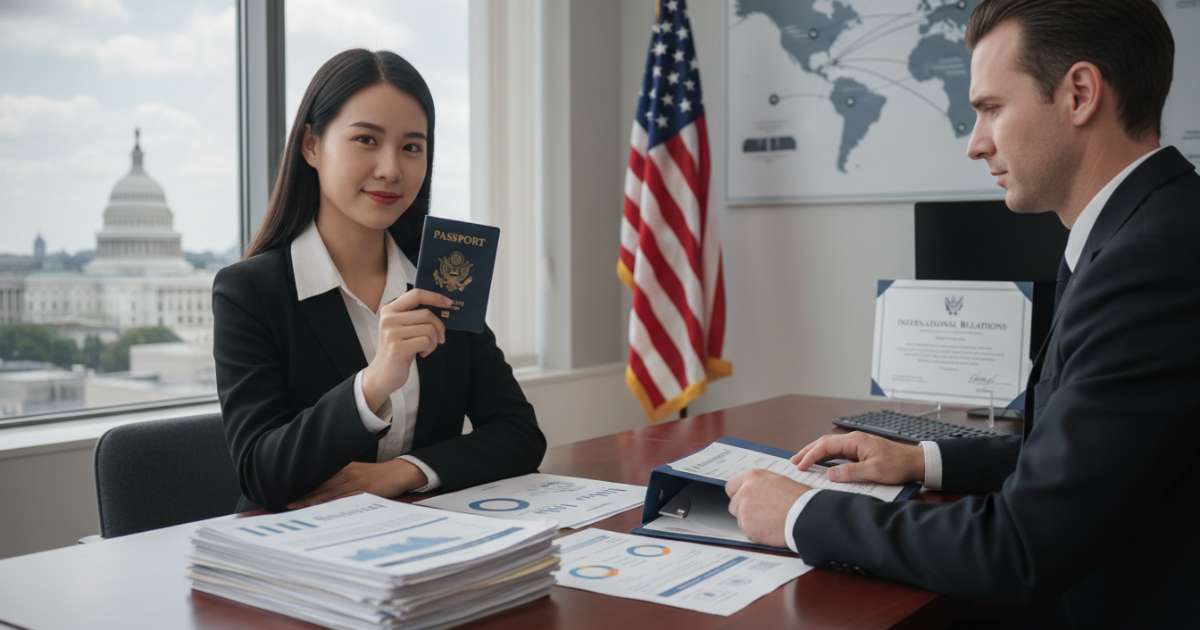 Hồ sơ tài chính và phỏng vấn visa du học mỹ ngành quan hệ quốc tế