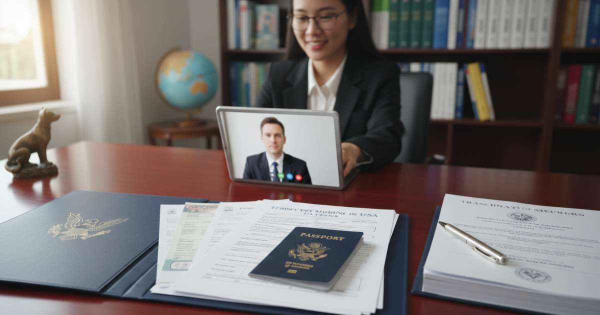 Hồ sơ tài chính và phỏng vấn visa du học mỹ ngành thú y