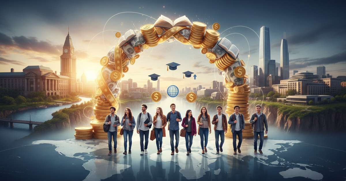 Học bổng và hỗ trợ tài chính cho chương trình du học kép là gì