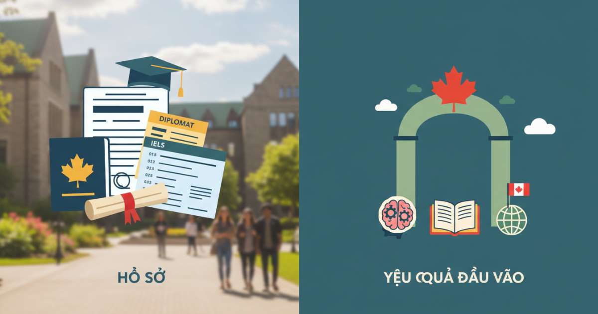 Điều kiện hồ sơ và yêu cầu đầu vào du học canada ngành ngôn ngữ anh