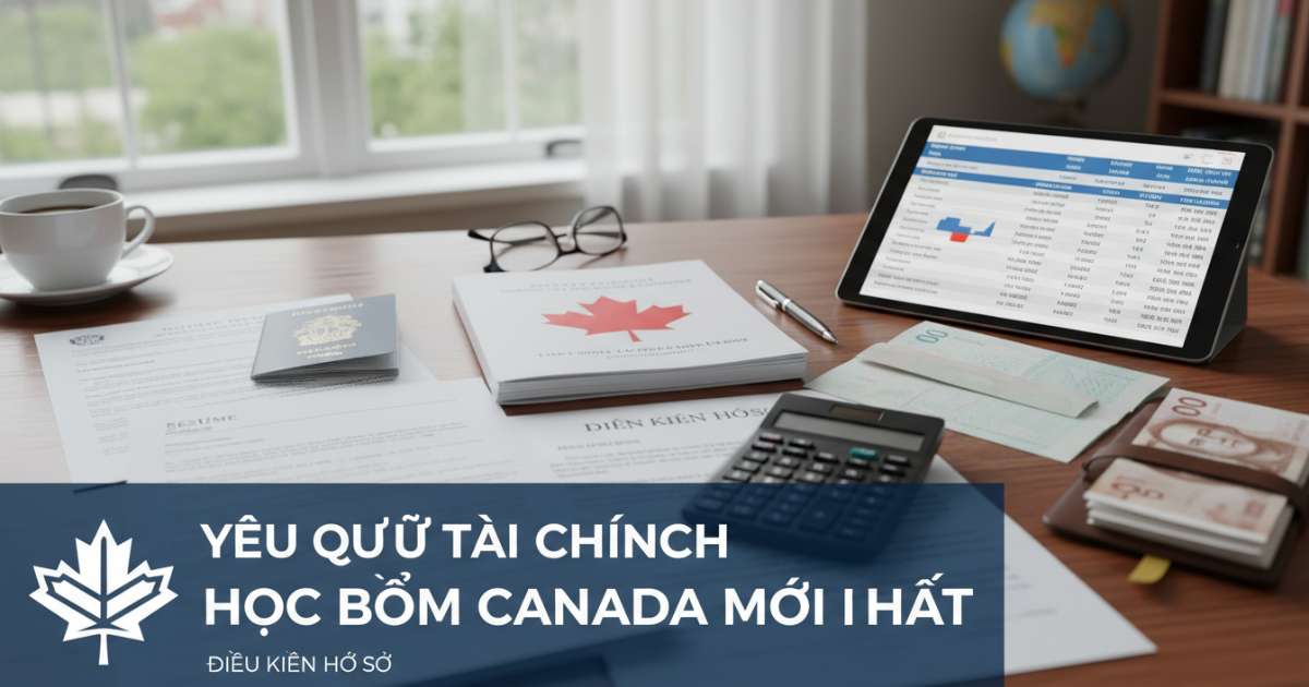 Điều kiện hồ sơ và yêu cầu tài chính mới nhất