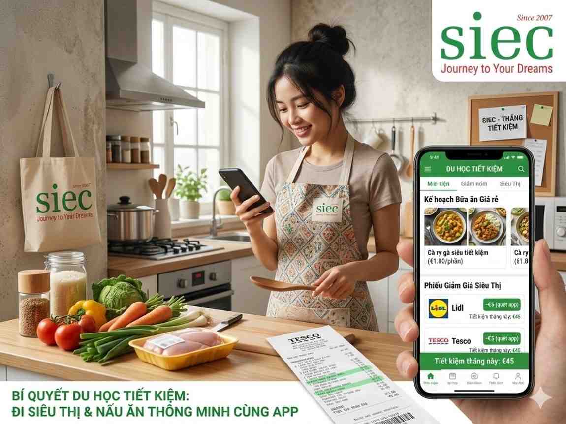 Best money-saving tips for students using apps for international students for grocery shopping.