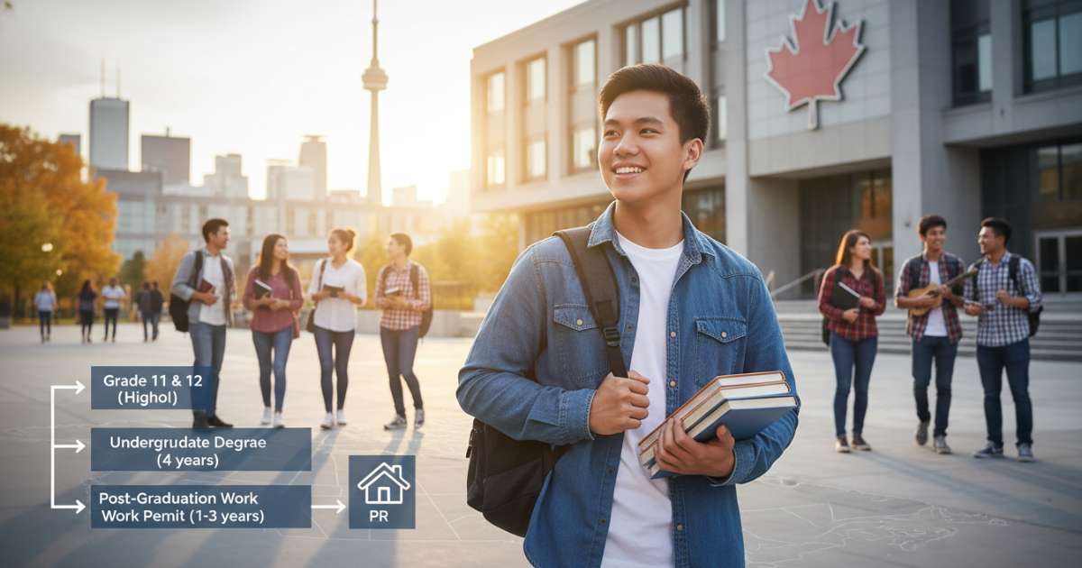 Lợi thế khi bắt đầu du học canada từ lớp 11 cho định cư