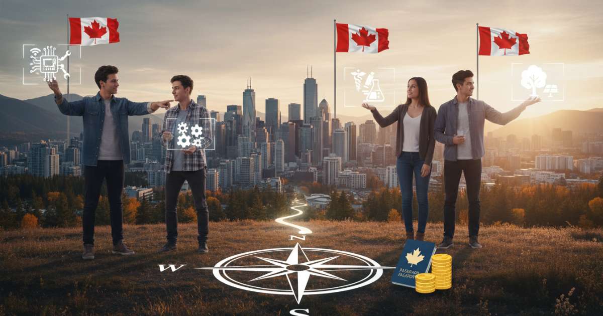 Lựa chọn ngành nghề ưu tiên để xin học bổng du học Canada và định cư
