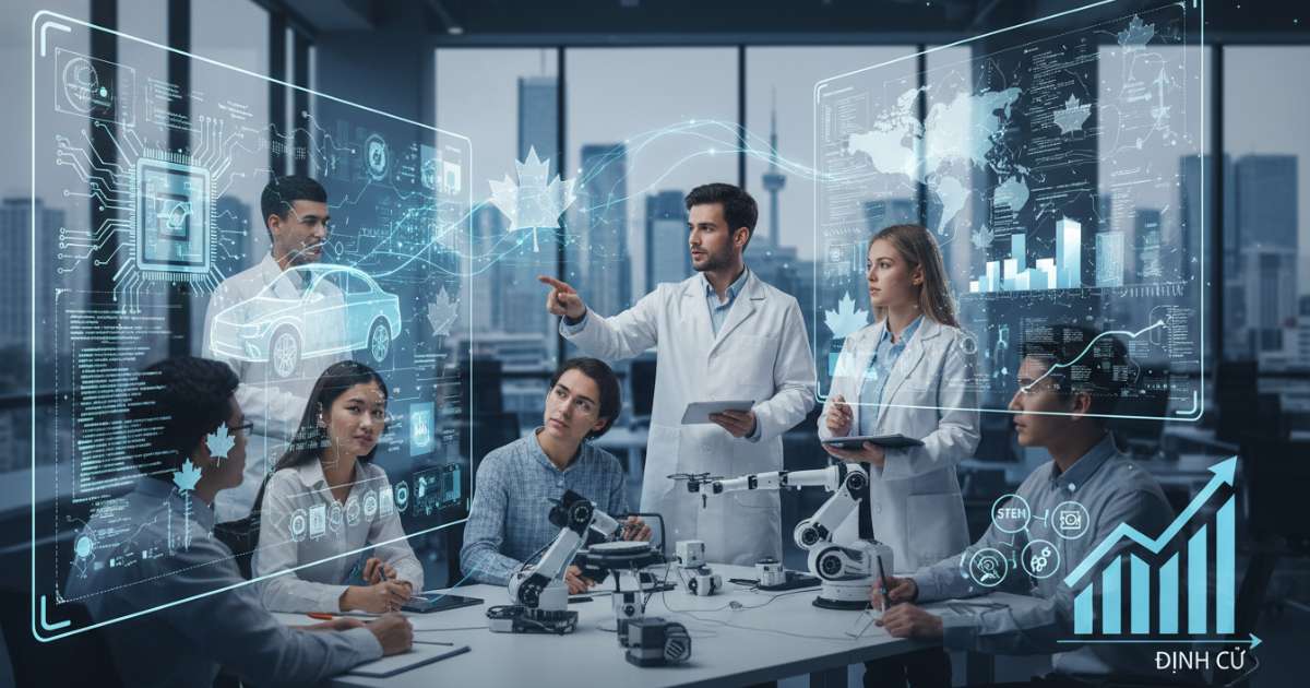 Nhóm ngành STEM và sức hút mạnh mẽ trong kỷ nguyên công nghệ