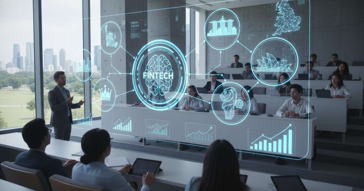 Phân tích 5 quốc gia trọng điểm cho lộ trình du học fintech