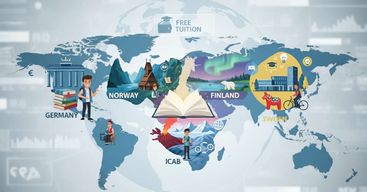 Phân tích 5 quốc gia trọng điểm có chính sách du học free
