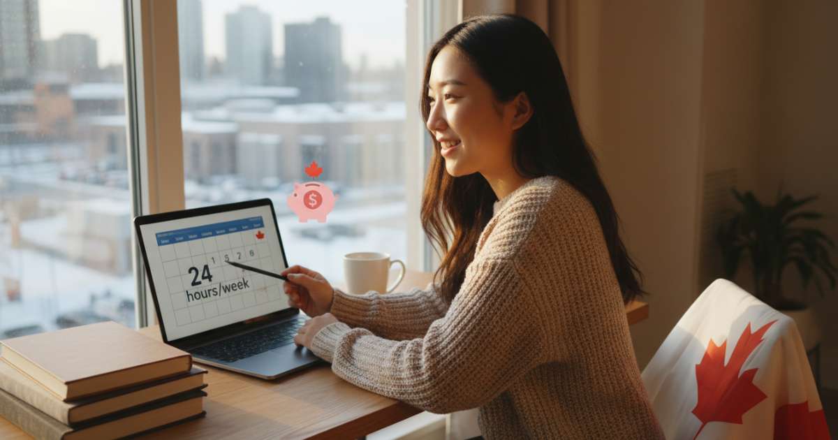 Quy định làm thêm 24 giờ mỗi tuần cho sinh viên du học canada tự túc