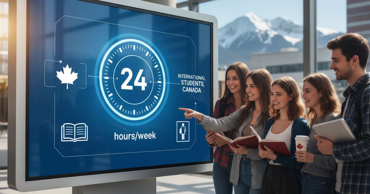 Quy định làm thêm 24 giờ mỗi tuần cho sinh viên pte du học Canada