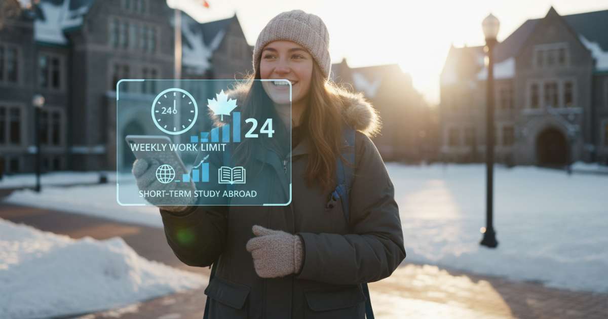 Quy định làm thêm 24 giờ mỗi tuần khi du học canada ngắn hạn