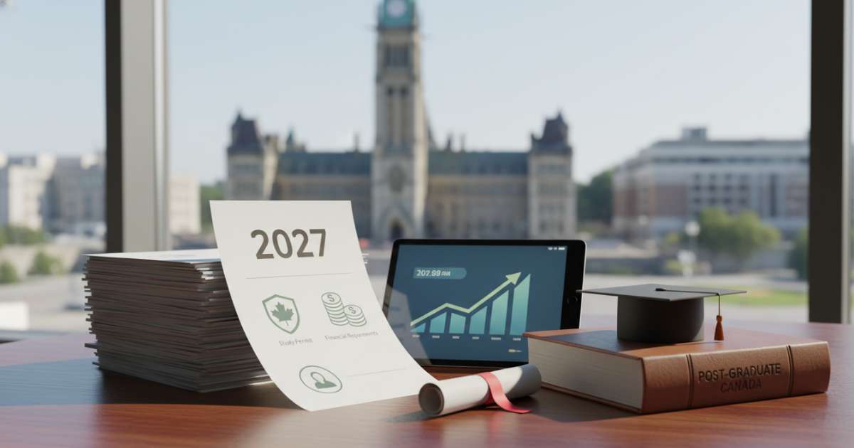 Quy định mới về Study Permit và yêu cầu tài chính 2027