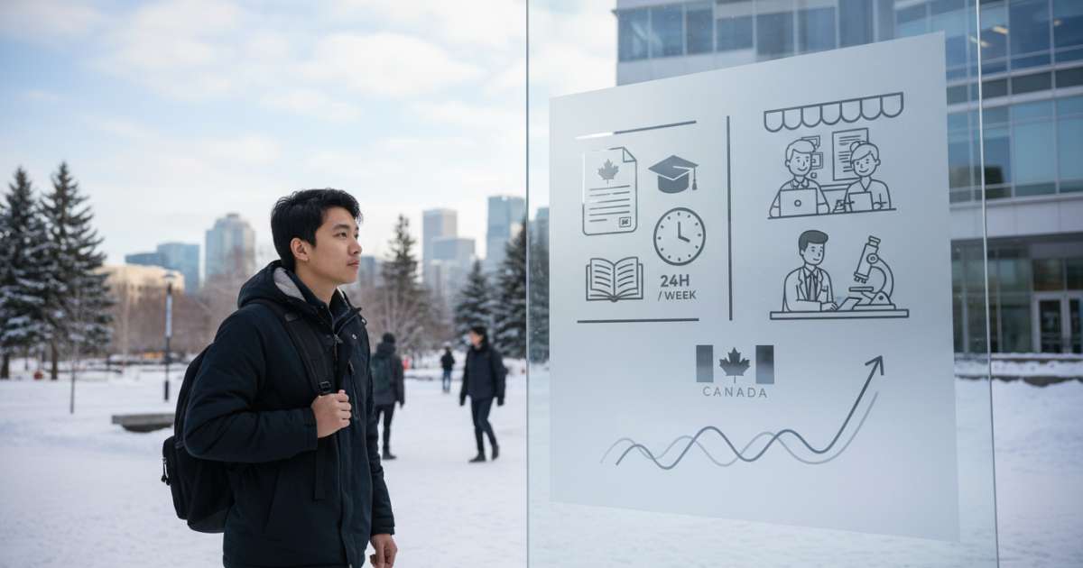 Quy định Study Permit và chính sách làm thêm 24h mỗi tuần