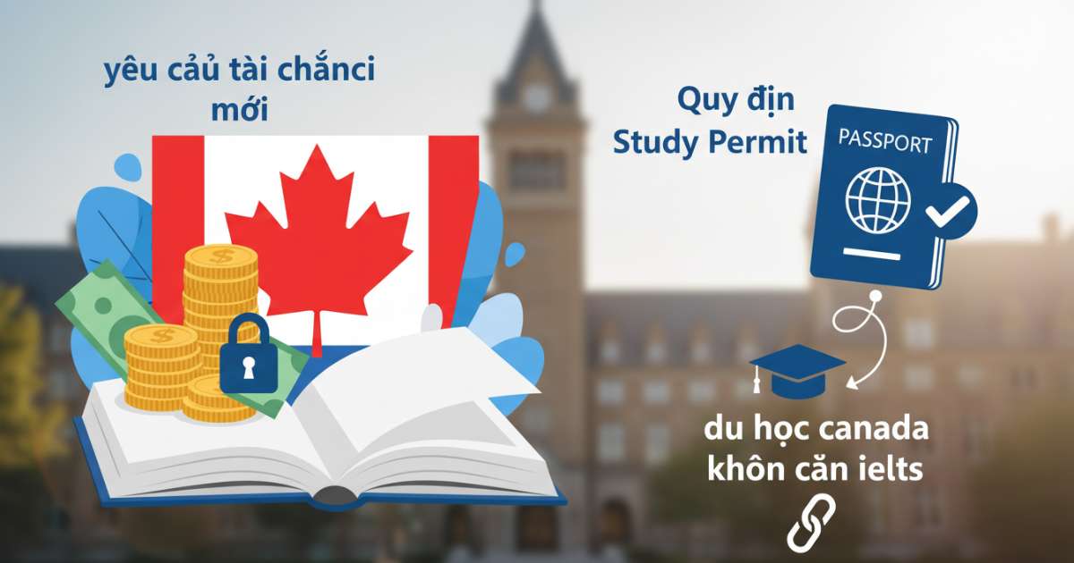 Quy định Study Permit và yêu cầu tài chính mới