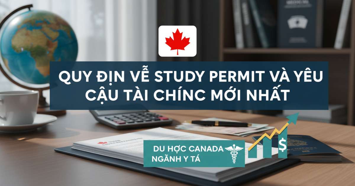 Quy định về Study Permit và yêu cầu tài chính mới nhất