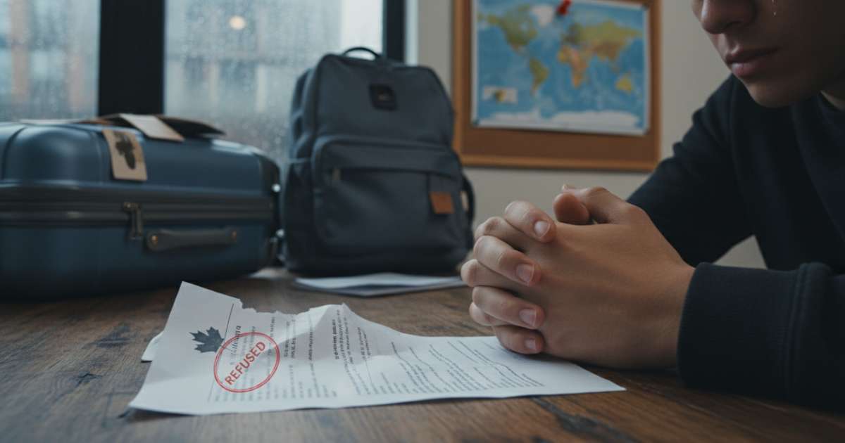 rớt visa du học canada