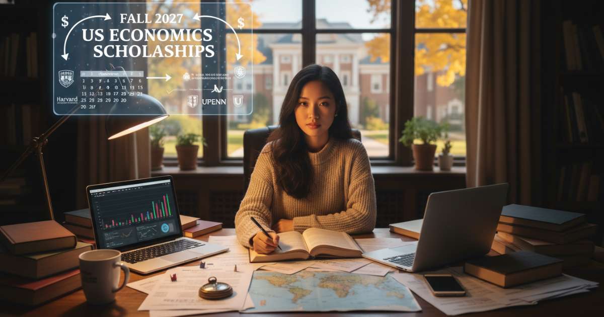 Săn học bổng du học mỹ ngành kinh tế kỳ Fall 2027