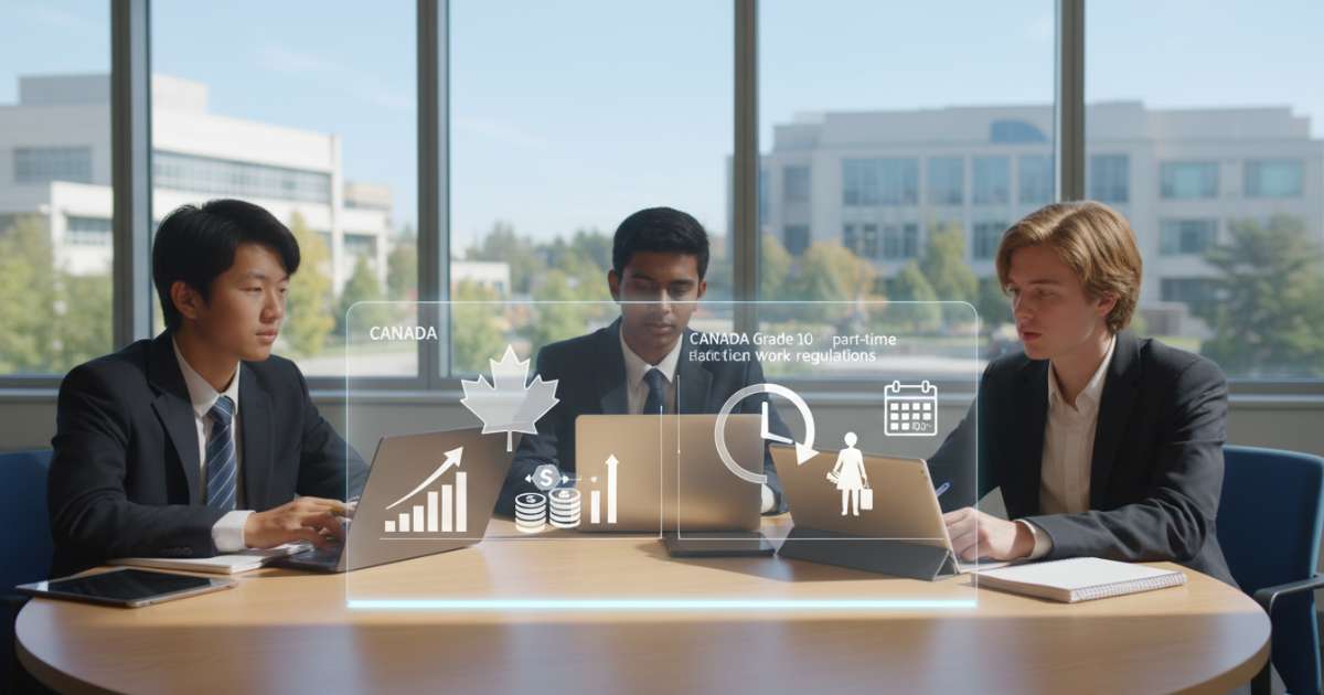 Yêu cầu tài chính mới và quy định làm thêm khi du học canada từ lớp 10