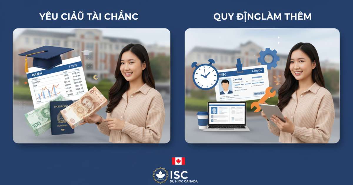 Yêu cầu tài chính và quy định làm thêm dành cho sinh viên quốc tế