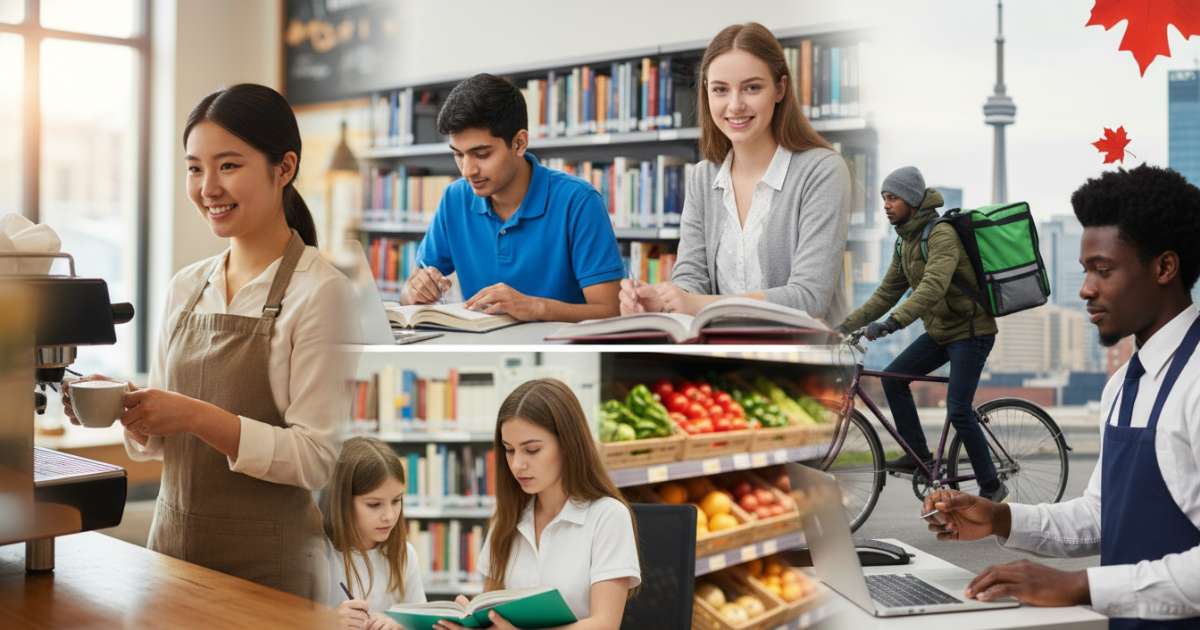Các loại hình công việc làm thêm phổ biến cho du học sinh