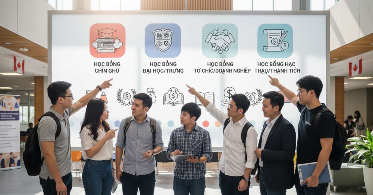 Các loại học bổng phổ biến nhất tại Canada hiện nay