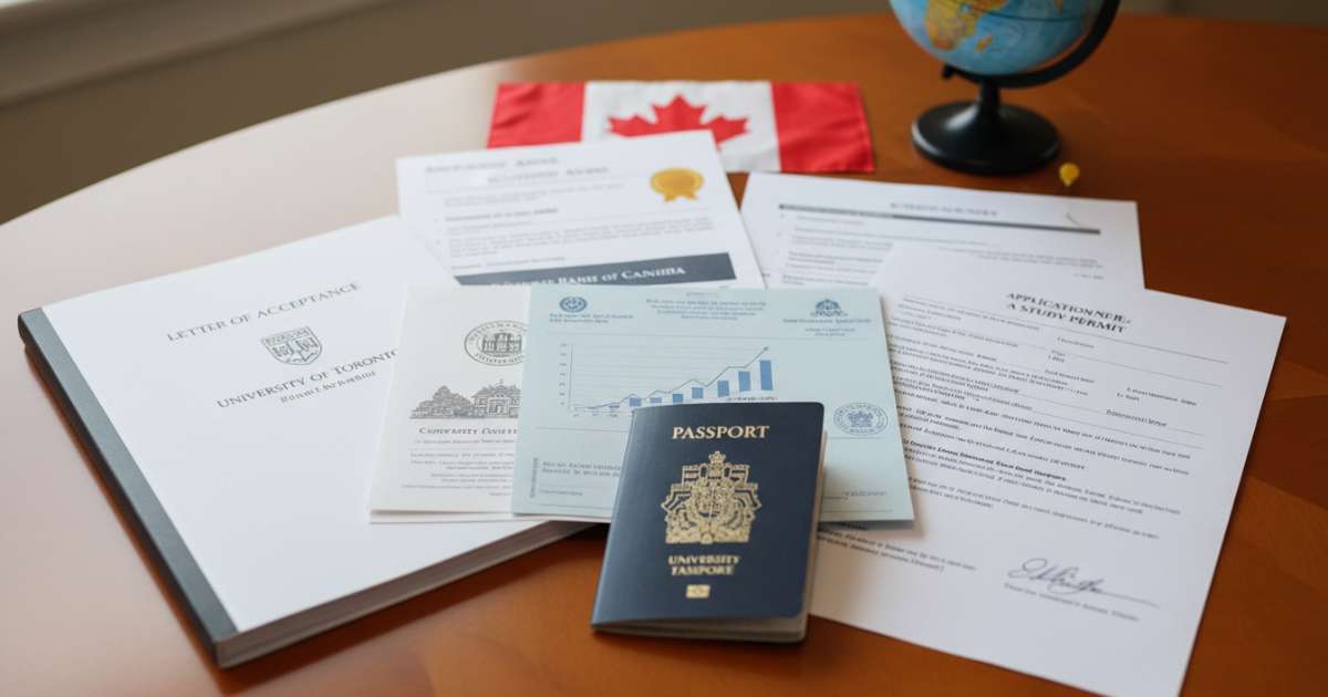 Các thành phần cốt lõi trong bộ hồ sơ du học canada diện chứng minh tài chính