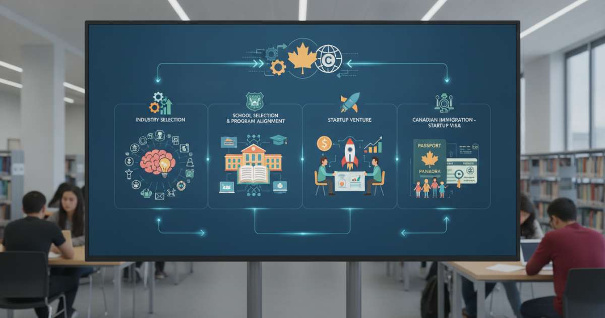 Cách chọn ngành và trường để tối ưu hóa khả năng định cư canada diện startup