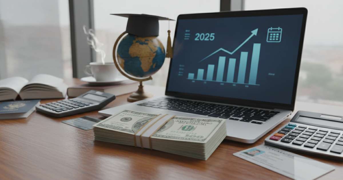 chi phí du học mỹ 2025