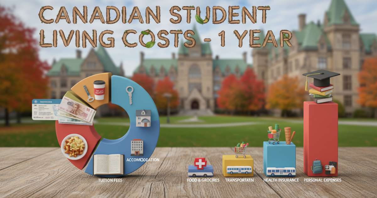 Chi phí sinh hoạt khi du học canada 1 năm bao nhiêu cho sinh viên quốc tế