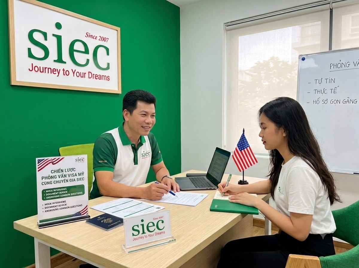 Chiến lược phỏng vấn visa Mỹ cùng chuyên gia