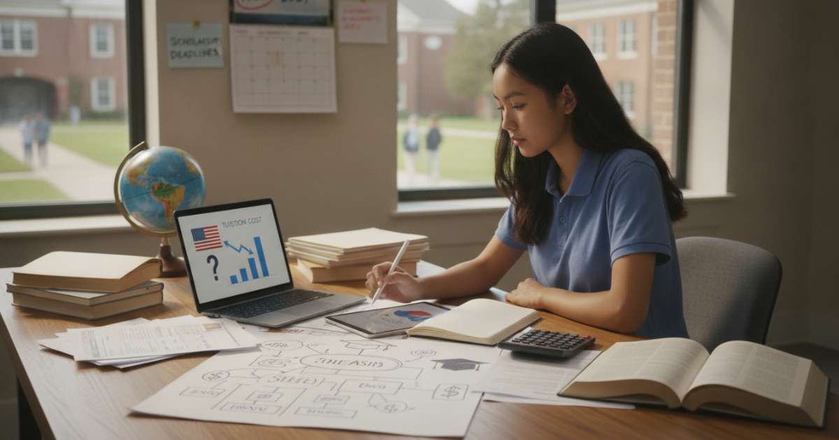 Scholarship strategies for Fall 2027 to optimize US high school cost