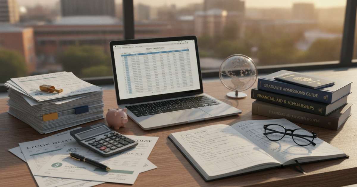 Chuẩn bị hồ sơ tài chính và kế hoạch học tập rõ ràng