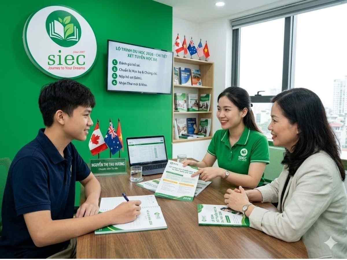 Tư vấn điều kiện du học và lộ trình xét tuyển học bạ du học 2026 chi tiết