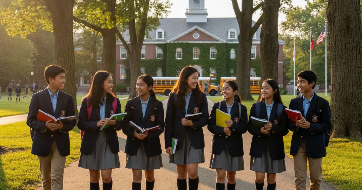 Middle school in USA