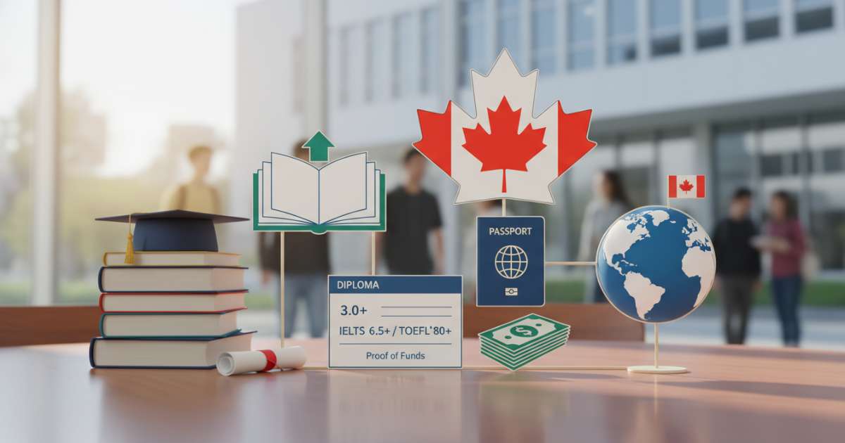 Điều kiện du học Canada bậc đại học cơ bản