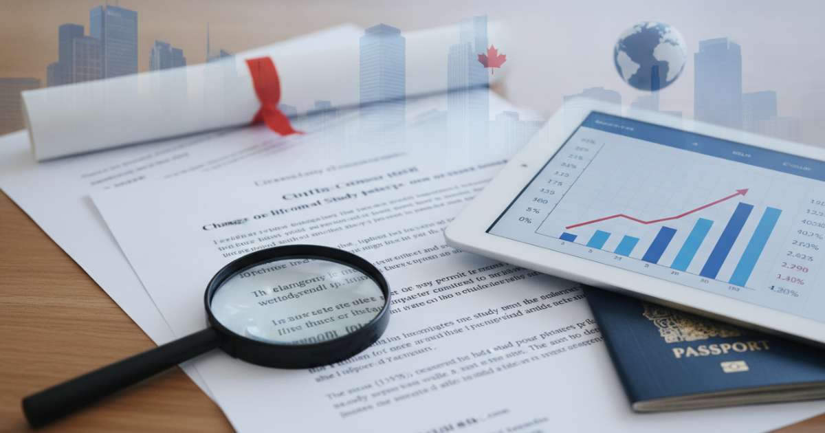Điều kiện hồ sơ và những thay đổi mới về Study Permit
