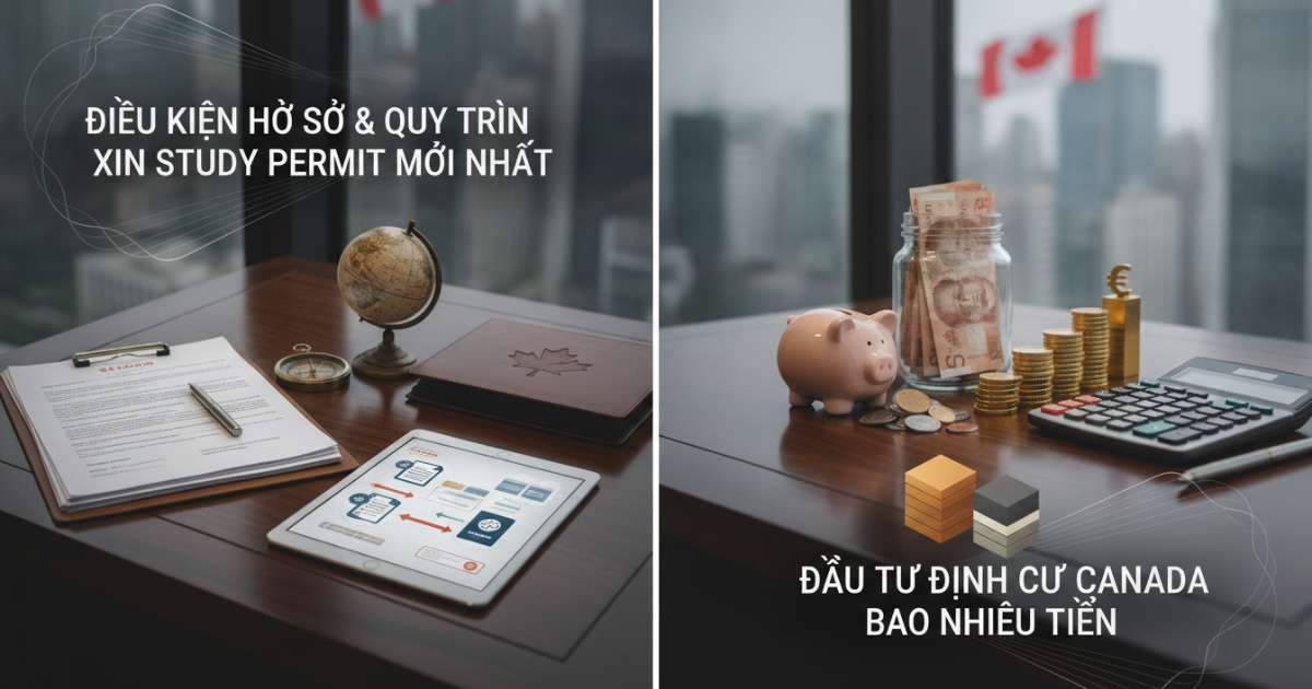 Điều kiện hồ sơ và quy trình xin Study Permit mới nhất